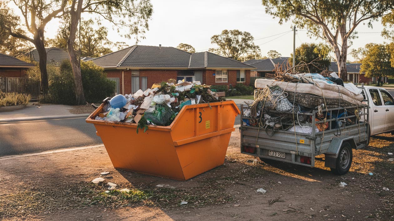 Skip bin hire vs Trailers